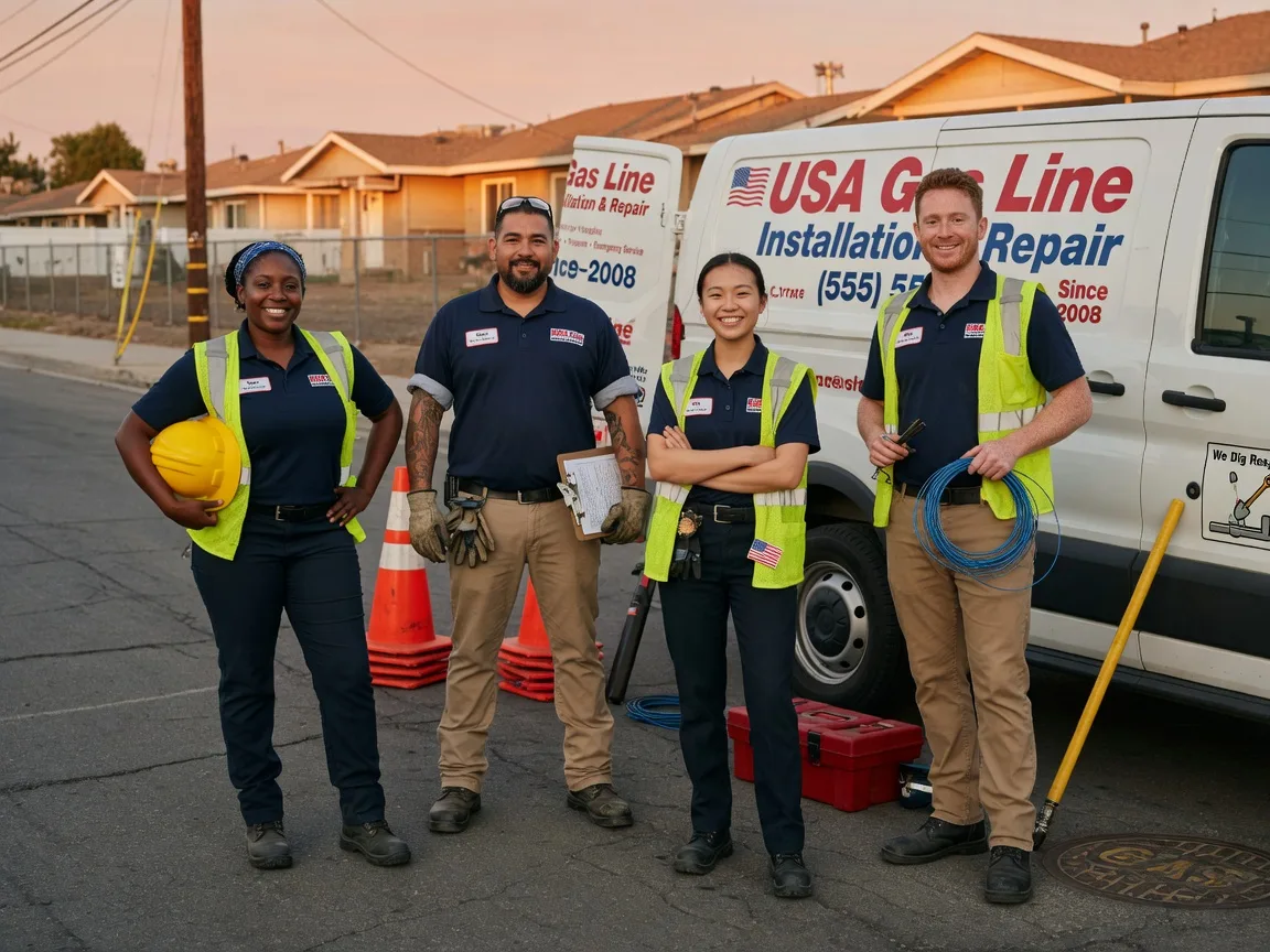 Gas Line Installation company in Paris, IL